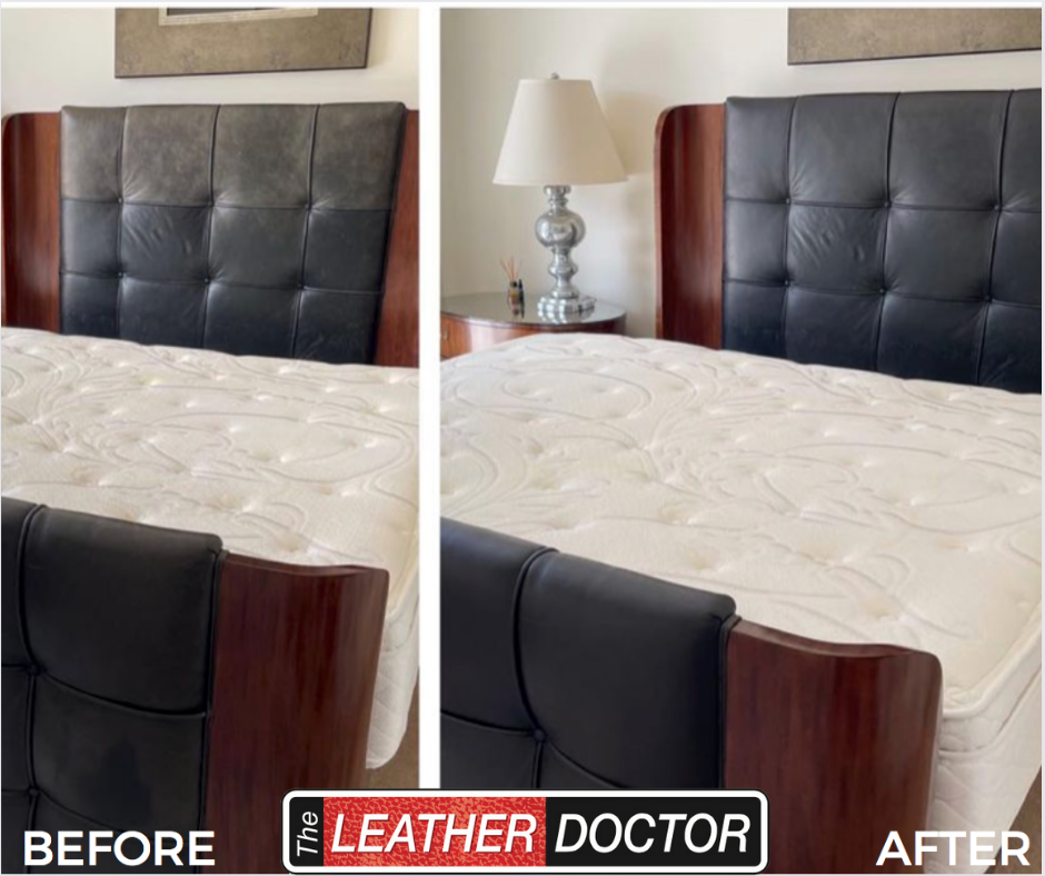 Hotel Leather Headboard Recolouring