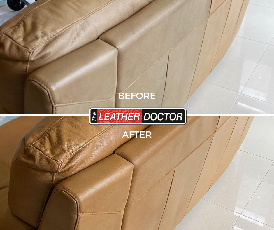 LD St George and Easter Suburbs Leather Couch 2